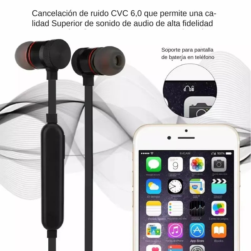 XT11 Bluetooth 4.2 Wireless Earphone Sports Headset Waterproof Earbuds Neckband Magnetic Headphone With Mic For Samrtphones
