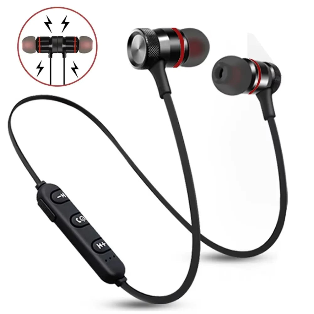 XT11 Bluetooth 4.2 Wireless Earphone Sports Headset Waterproof Earbuds Neckband Magnetic Headphone With Mic For Samrtphones