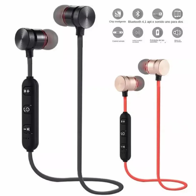 XT11 Bluetooth 4.2 Wireless Earphone Sports Headset Waterproof Earbuds Neckband Magnetic Headphone With Mic For Samrtphones