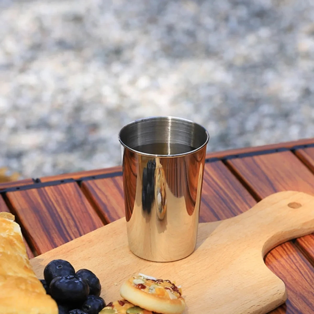 4PCS Stainless Steel Camping Cups 30/70/170ml Portable Travel Mug for Coffee Baijiu Whiskey Outdoor Hiking Barware Nestable