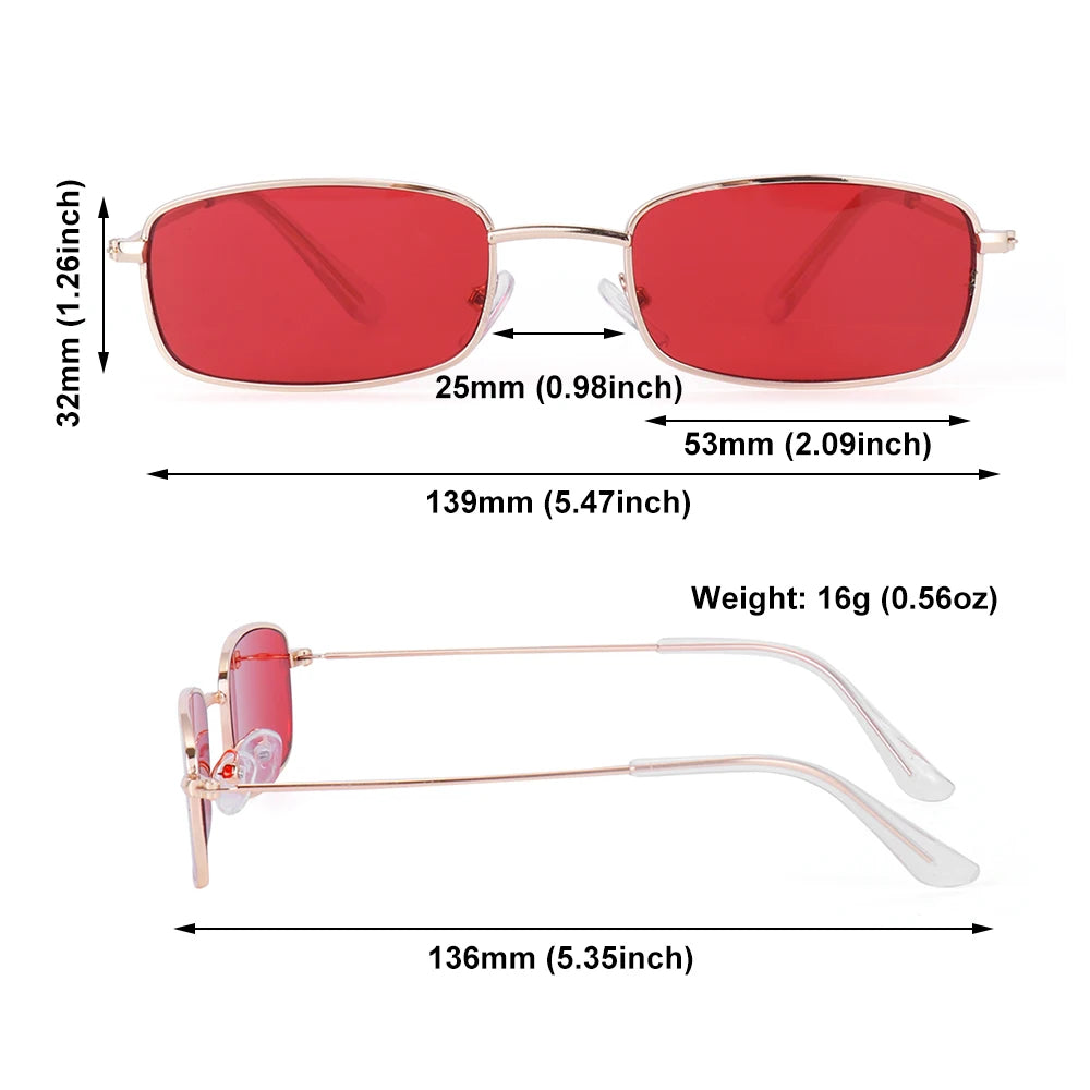 Glasses for Women Fashion Vintage Metal Cat Eye Sunglasses Korea Style Retro UV400 Female Sun Glasses 2025 Summer Street Eyewear